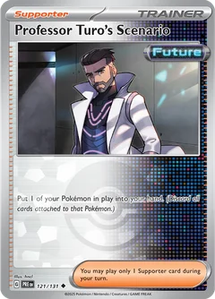 Professor Turo's Scenario Poke ball Holo 121